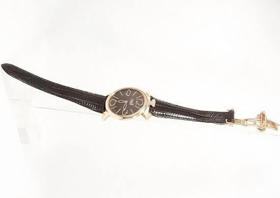 ガガミラノ スーパーコピーGaGa MILANO 時計 マニュアーレシン46mm ブラウンレザー 5091.03